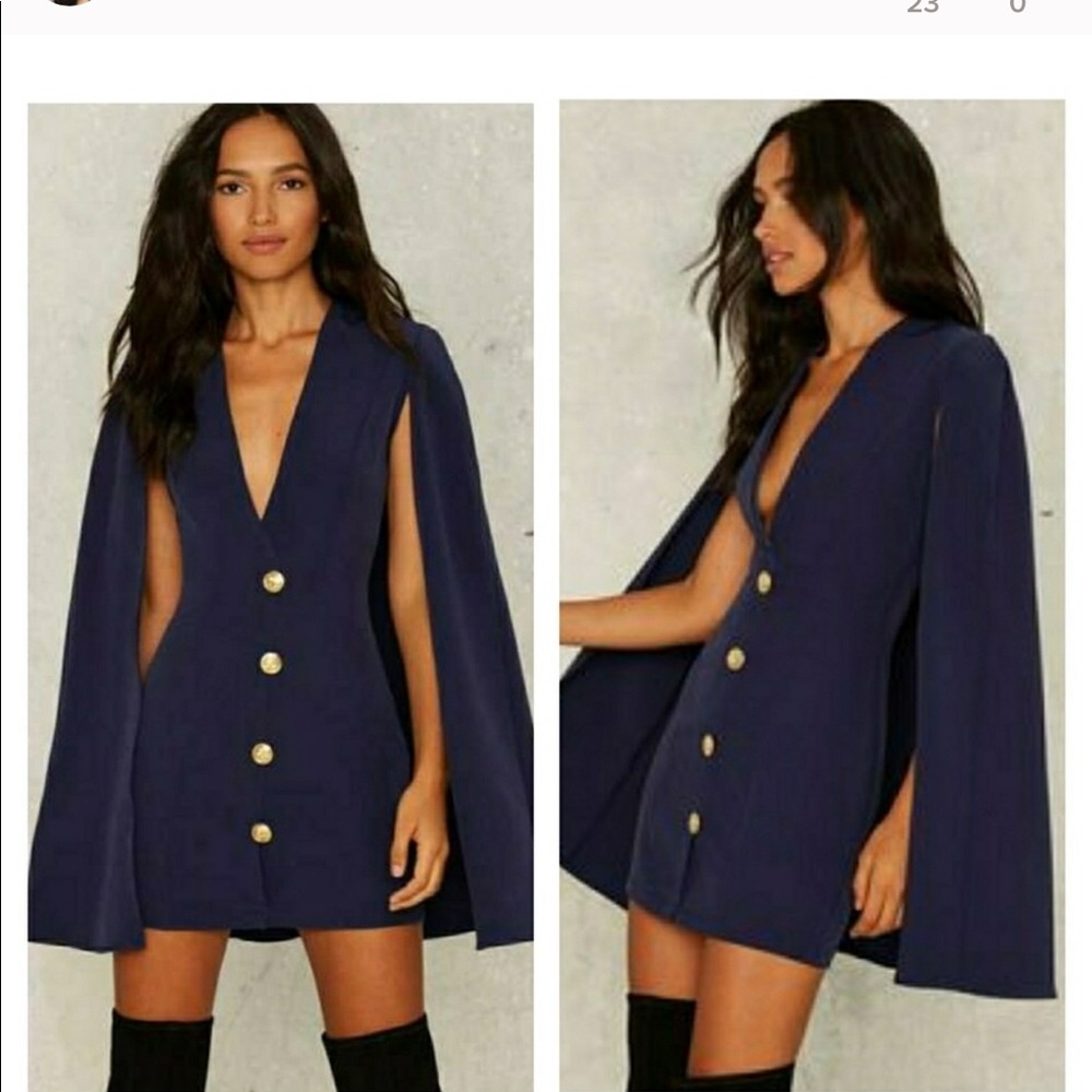 Rare London Cape dress